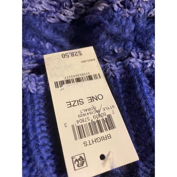 INC Chenille Striped Multi-Pom Beanie (444) - Picture 4 of 5